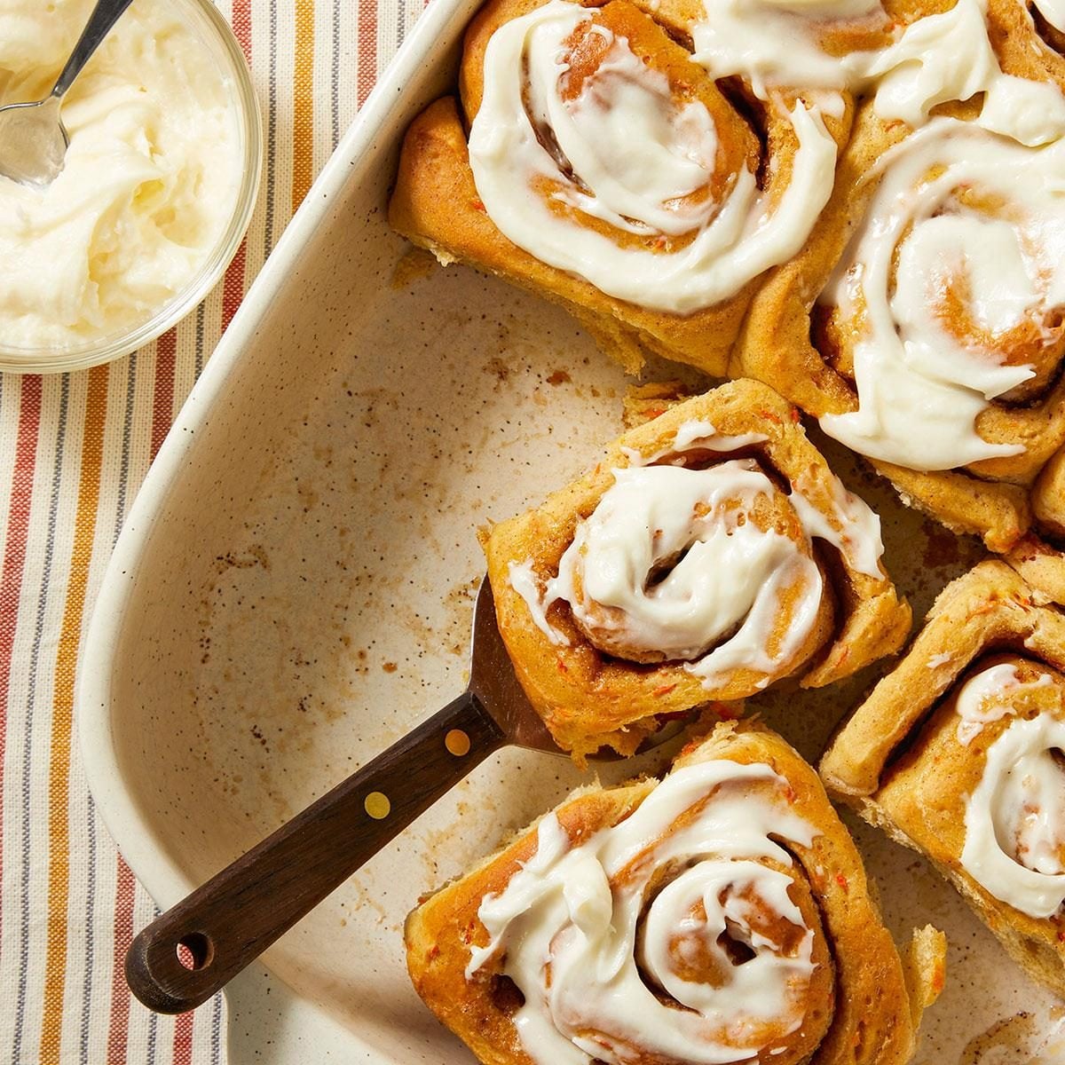Make-Ahead Carrot Cake Cinnamon Rolls for Easy Spring Brunch